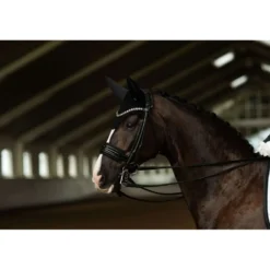 Equestrian Stockholm Oornetje Padded Clean Black