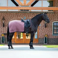 Equestrian Stockholm Quarter Sheet Heavy Fleece Blush