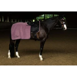 Equestrian Stockholm Quarter Sheet Heavy Fleece Blush