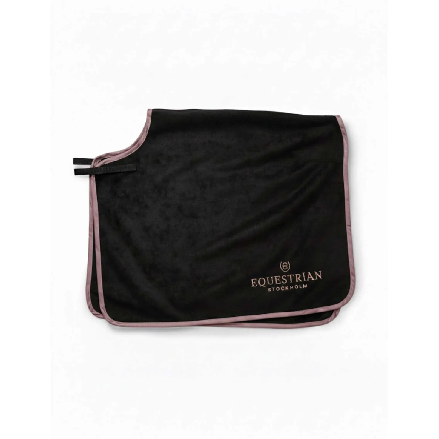 Equestrian Stockholm Quarter Sheet Heavy Fleece Zwart/Blush