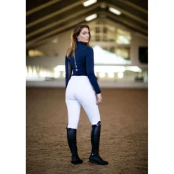 Equestrian Stockholm Rijbroek Elite Jump Wit