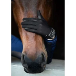 Equestrian Stockholm Rijhandschoenen Summer Black Edition