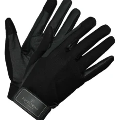 Equestrian Stockholm Rijhandschoenen Summer Black Edition