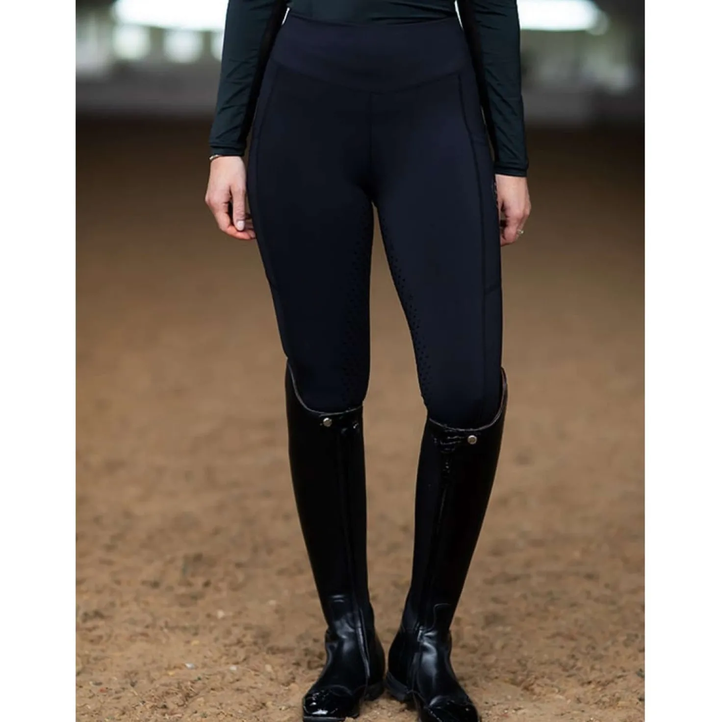 Equestrian Stockholm Rijlegging Movement Full Grip All Black