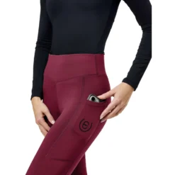 Equestrian Stockholm Rijlegging Movement Full Grip Merlot