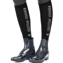 Equestrian Stockholm Rijsokken Bamboo Blend Black Edition