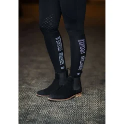 Equestrian Stockholm Rijsokken Bamboo Blend Black Edition