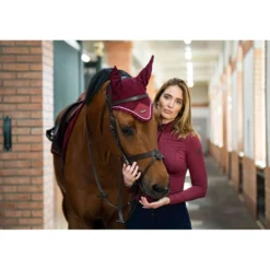 Equestrian Stockholm Shirt Air Breeze Sun Bordeaux