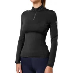 Equestrian Stockholm Shirt Air Breeze Sun Black Edition