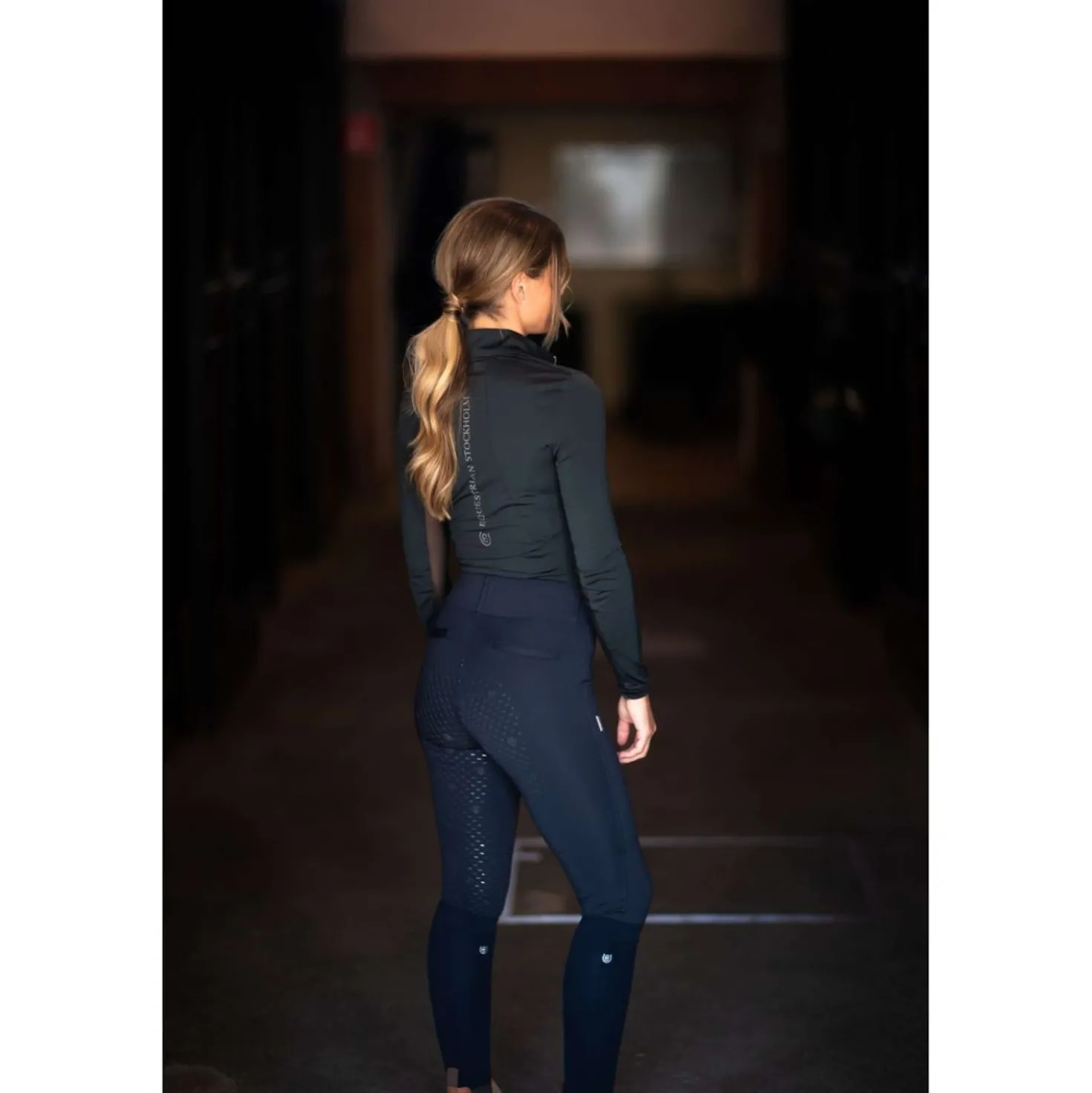 Equestrian Stockholm Shirt Air Breeze Sun Black Edition