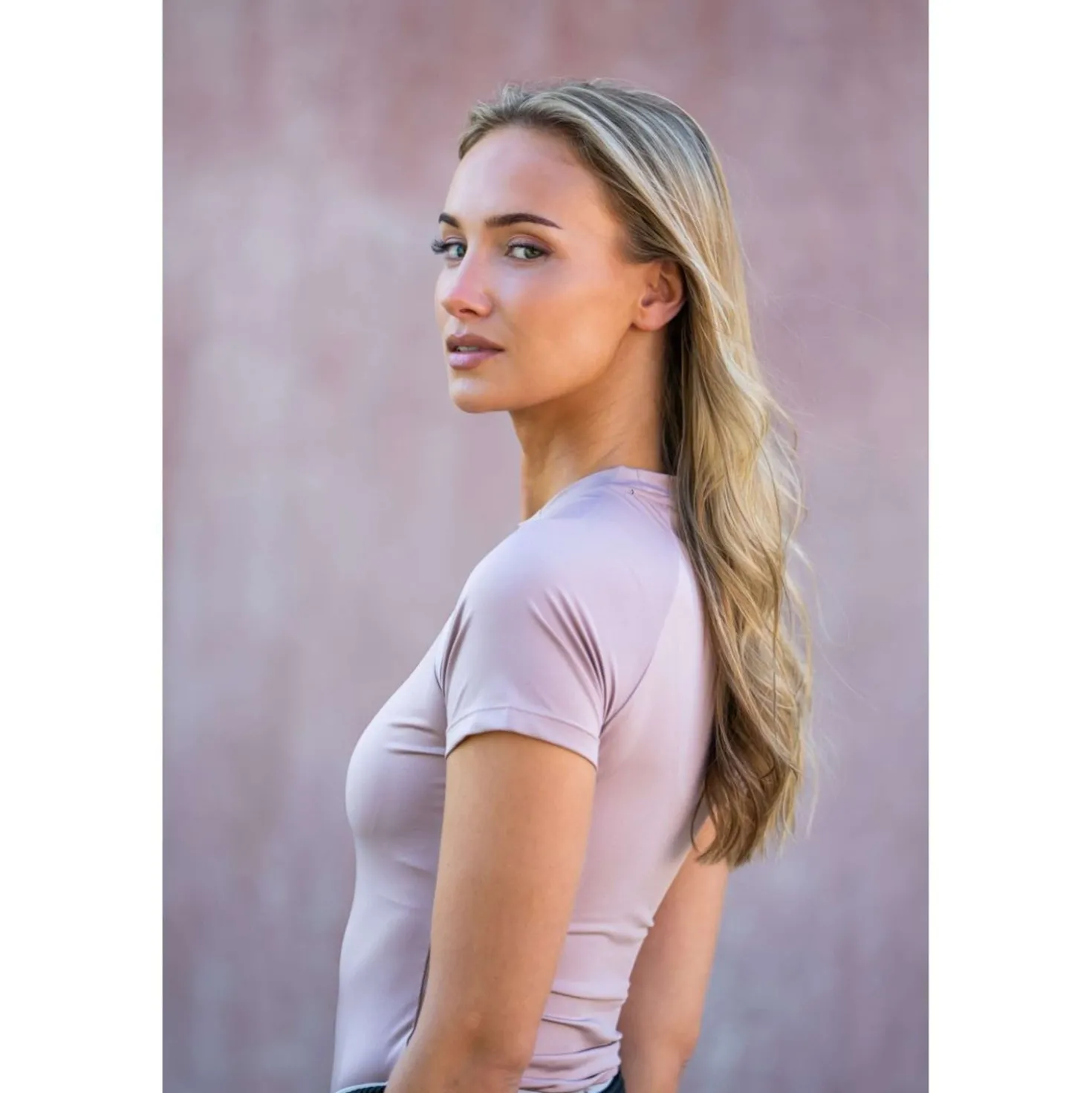 Equestrian Stockholm Shirt Dynamic Short Sleeve Midsummer Blush