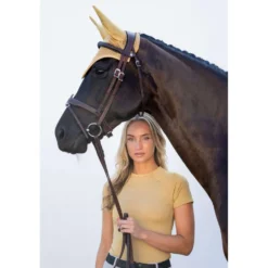 Equestrian Stockholm Shirt Dynamic Short Sleeve Midsummer Glow