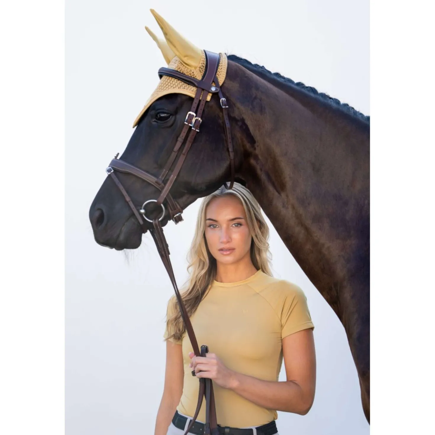 Equestrian Stockholm Shirt Dynamic Short Sleeve Midsummer Glow