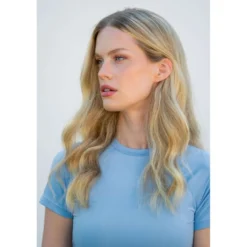 Equestrian Stockholm Shirt Dynamic Short Sleeve Midsummer Blue
