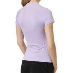 Equestrian Stockholm Shirt Dynamic Short Sleeve Lavender
