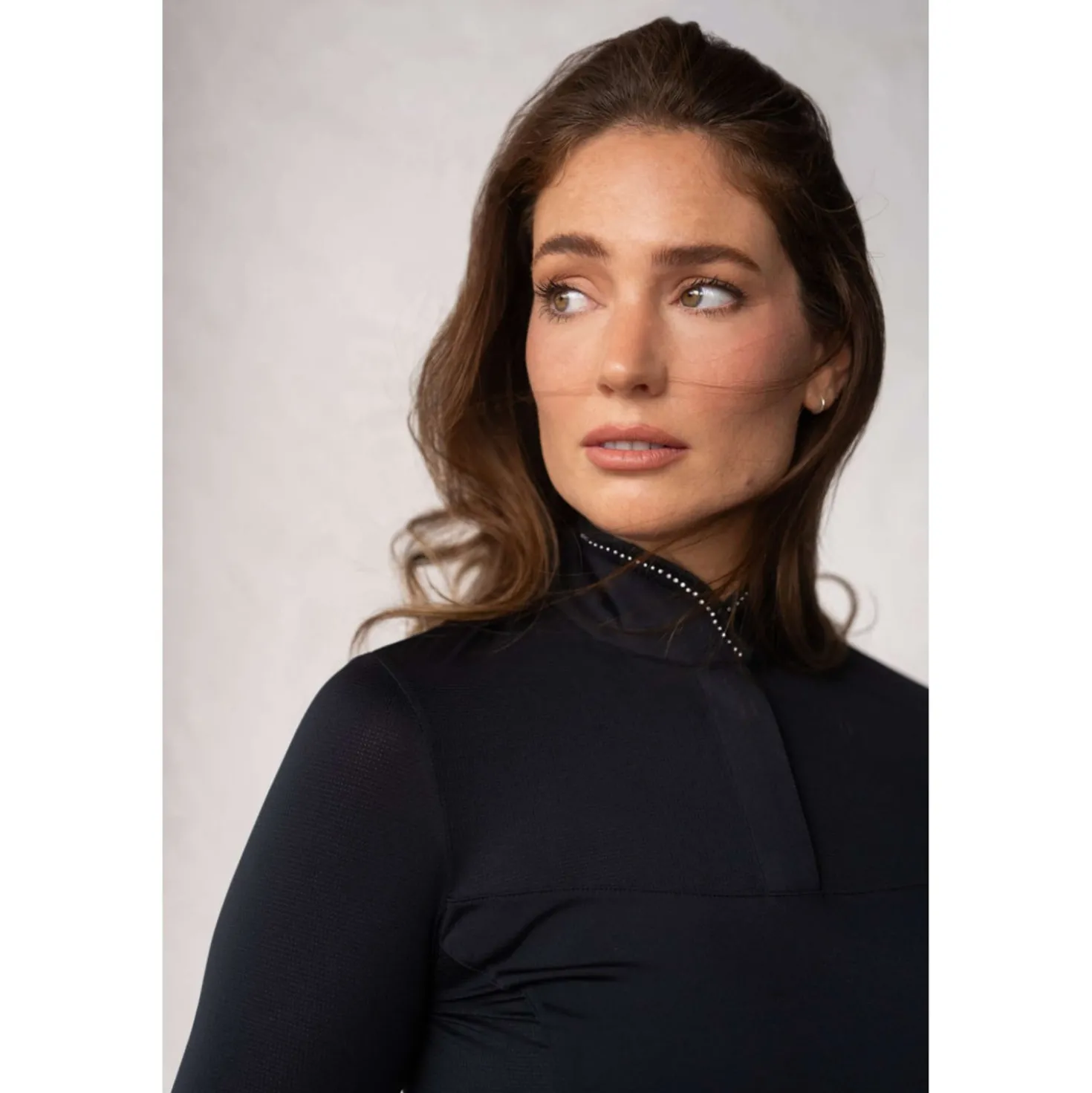 Equestrian Stockholm Shirt Revenew Black Glimmer