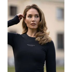 Equestrian Stockholm Shirt Soft Cotton Zwart/Blush
