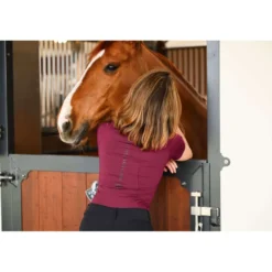 Equestrian Stockholm Shirt UV Protection Bordeaux