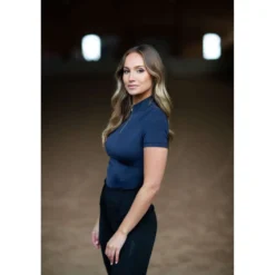 Equestrian Stockholm Shirt UV Protection Midnight Blue