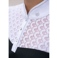 Equestrian Stockholm Wedstrijdshirt Crystal Champion Zwart