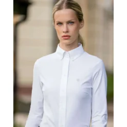 Equestrian Stockholm Wedstrijdshirt Performance Wit