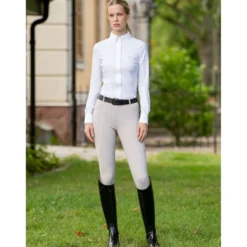 Equestrian Stockholm Wedstrijdshirt Performance Wit