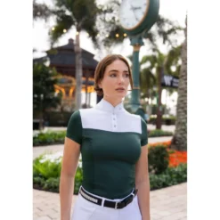 Equestrian Stockholm Wedstrijdshirt Revenew Sycamore Green