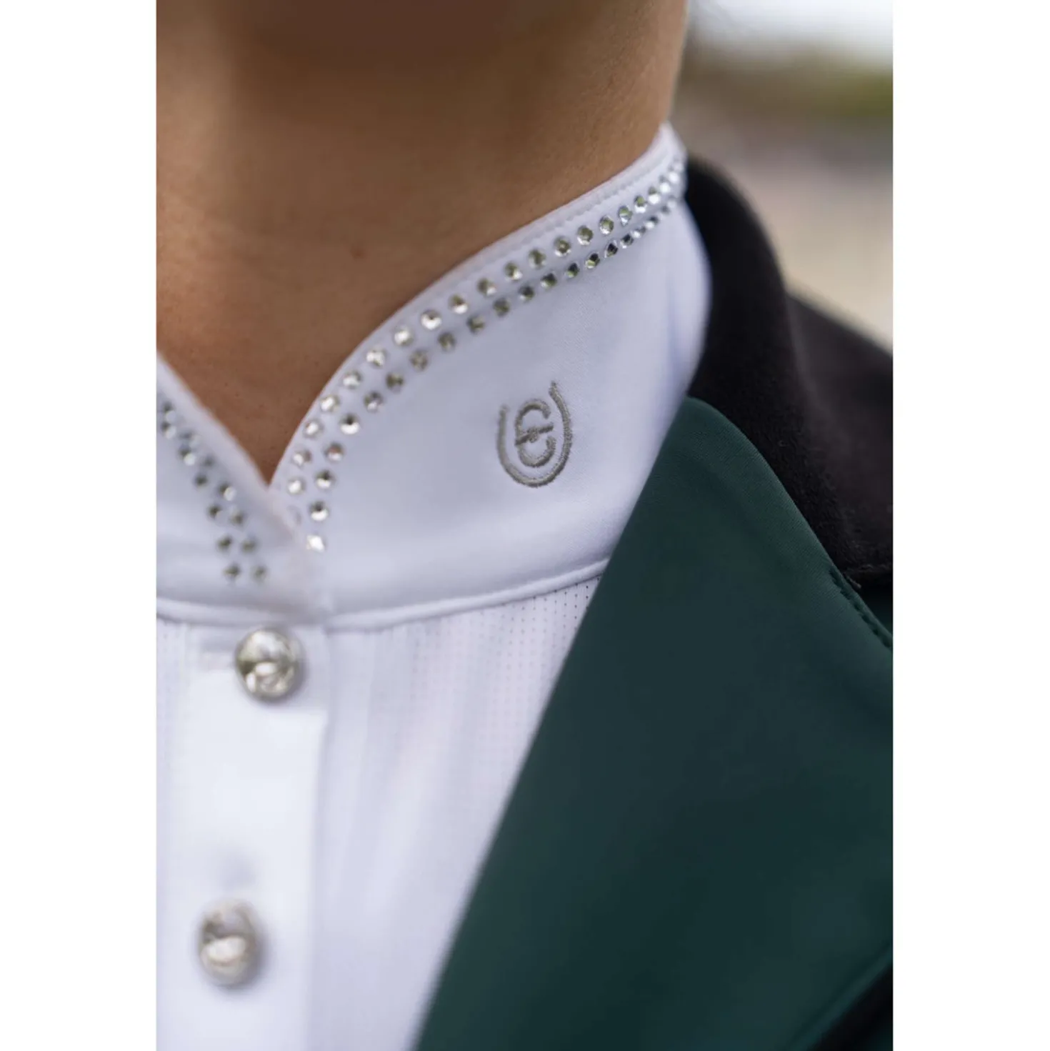 Equestrian Stockholm Wedstrijdshirt Revenew Sycamore Green