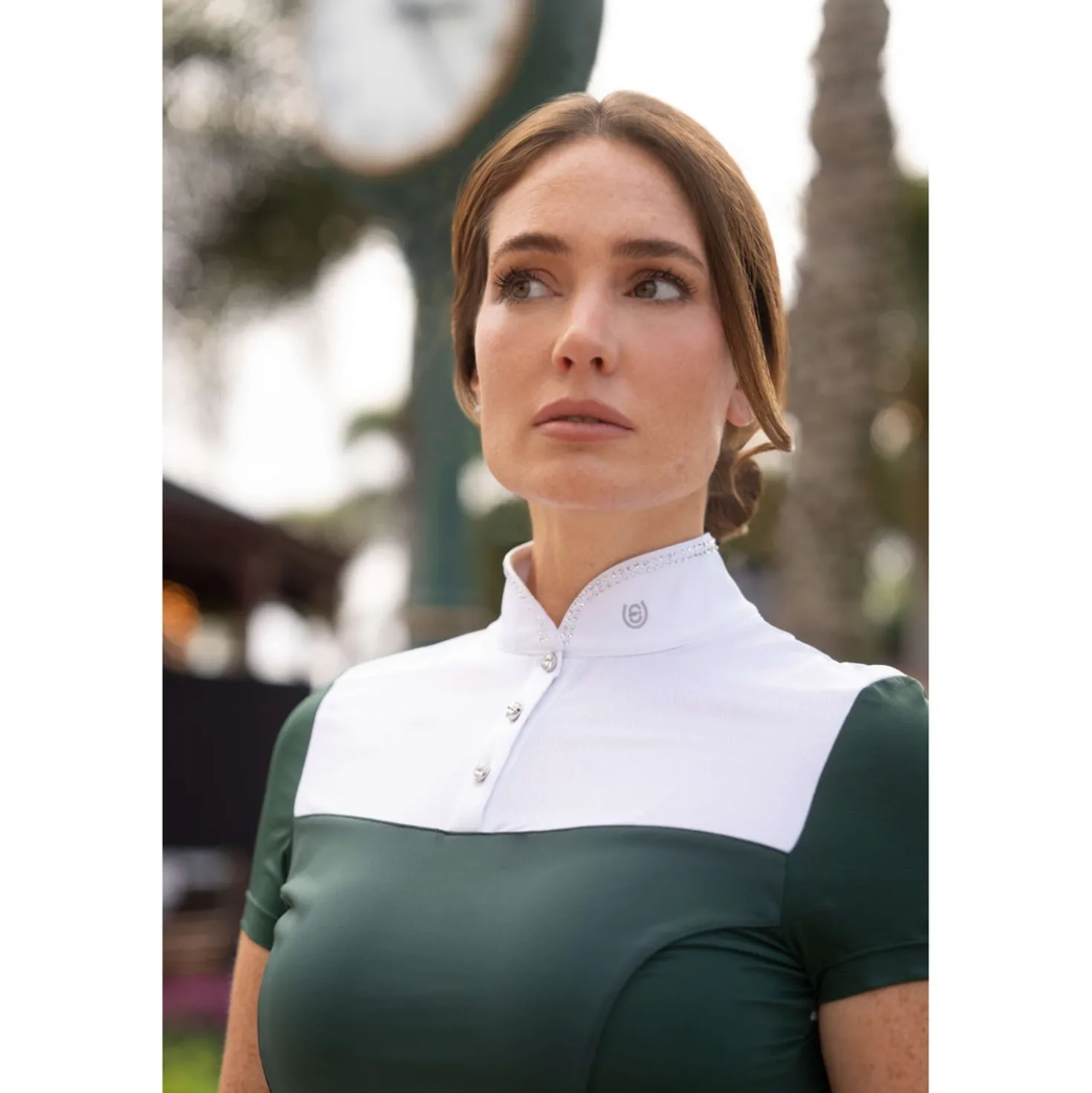 Equestrian Stockholm Wedstrijdshirt Revenew Sycamore Green
