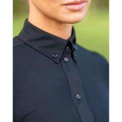 Equestrian Stockholm Wedstrijdshirt Performance Zwart
