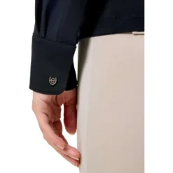 Equestrian Stockholm Wedstrijdshirt Performance Zwart