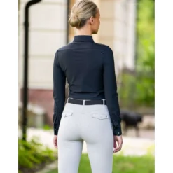 Equestrian Stockholm Wedstrijdshirt Performance Zwart