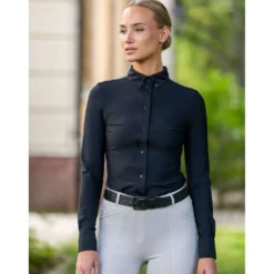 Equestrian Stockholm Wedstrijdshirt Performance Zwart