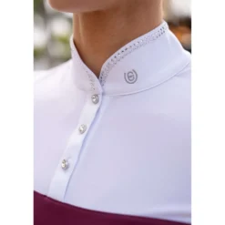 Equestrian Stockholm Wedstrijdshirt Revenew Merlot