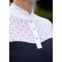 Equestrian Stockholm Wedstrijdshirt Crystal Champion Navy