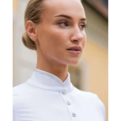 Equestrian Stockholm Wedstrijdshirt Revenew Wit