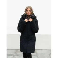 Equestrian Stockholm Winterjas Denali Black Mocha