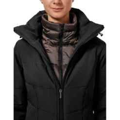 Equestrian Stockholm Winterjas Denali Black Mocha
