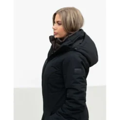 Equestrian Stockholm Winterjas Denali Black Mocha