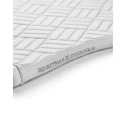Equestrian Stockholm Zadeldekje Modern Dressuur White Silver