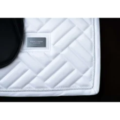 Equestrian Stockholm Zadeldekje Modern Dressuur White Silver