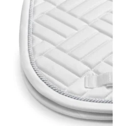 Equestrian Stockholm Zadeldekje Modern Dressuur White Silver