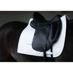 Equestrian Stockholm Zadeldekje Modern Dressuur White Silver