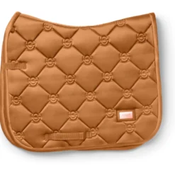Equestrian Stockholm Zadeldekje Satin Dressuur Chestnut