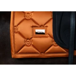 Equestrian Stockholm Zadeldekje Satin Dressuur Chestnut