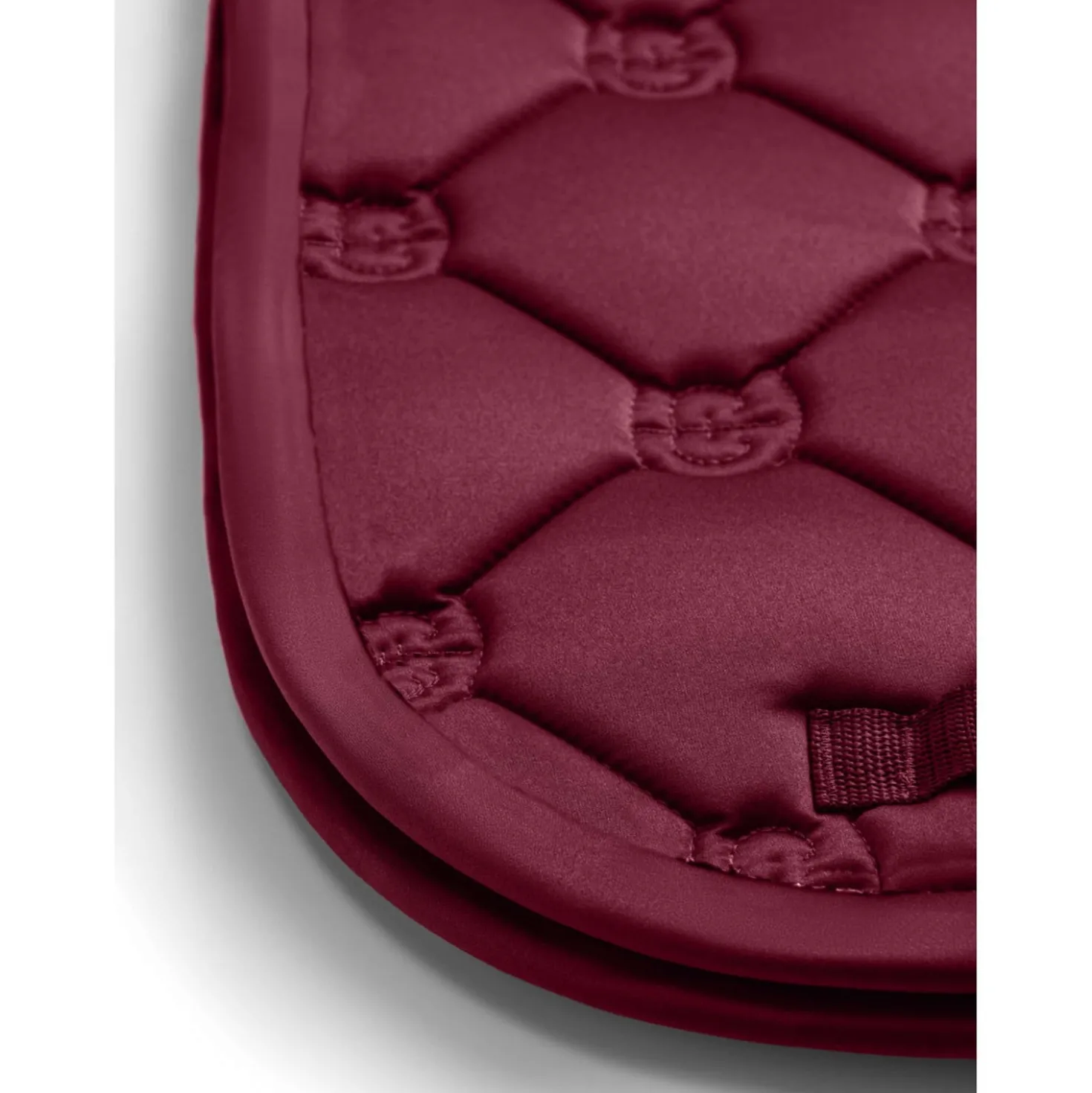 Equestrian Stockholm Zadeldekje Satin Dressuur Merlot