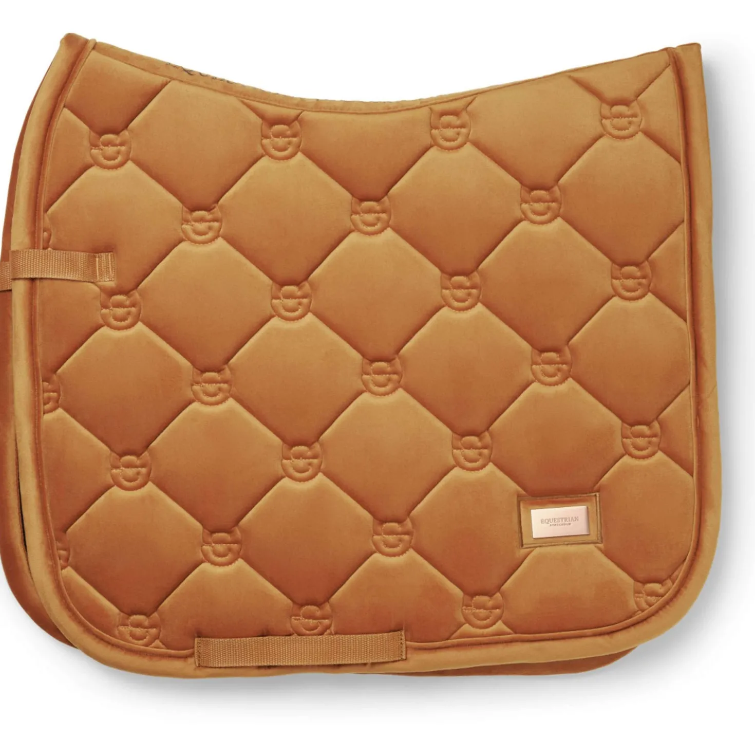 Equestrian Stockholm Zadeldekje Velvet Dressuur Chestnut