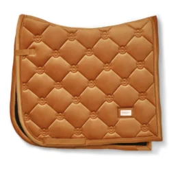 Equestrian Stockholm Zadeldekje Velvet Dressuur Chestnut