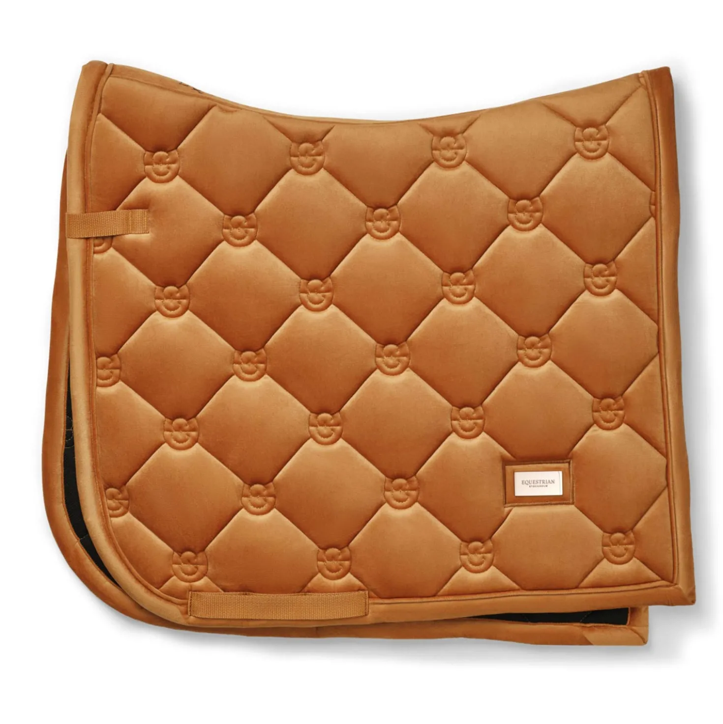 Equestrian Stockholm Zadeldekje Velvet Dressuur Chestnut