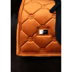 Equestrian Stockholm Zadeldekje Velvet Dressuur Chestnut